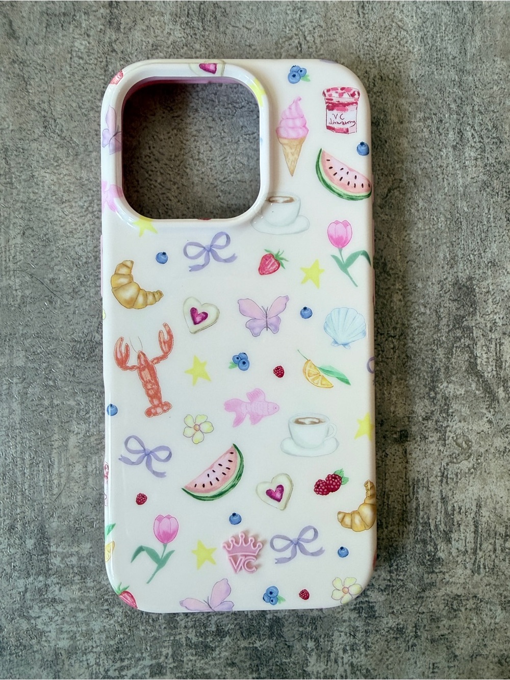 Velvet Caviar iPhone 16 Pro case and Sticker Pack